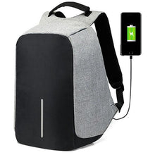 Load image into Gallery viewer, USB Charging Anti Theft Backpack Men Travel Backpack