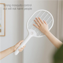 Load image into Gallery viewer, USB Rechargeable Electric Mosquito Swatter Pest Control Racket