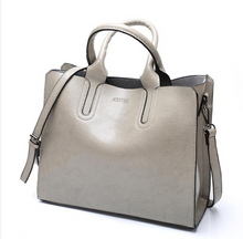 Load image into Gallery viewer, Leather Handbags Big High Quality Casual Female Bags Brand Shoulder Bag Ladies Large