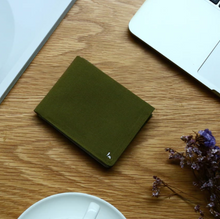 Load image into Gallery viewer, A beautiful and stylish bi-fold wallet that sorts your notes and coins like magic