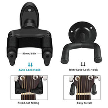 Load image into Gallery viewer, Gravity Auto Lock Guitar Hanger