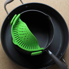 Load image into Gallery viewer, Silicone Pot Strainer - Clip-On Strainer