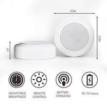 Load image into Gallery viewer, Colour-changing Remote-Controlled LED Wireless