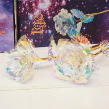Load image into Gallery viewer, Bunte Galaxy Rose mit Love