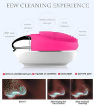 Load image into Gallery viewer, FACIAL MASSAGE AND CLEANSING DEVICE (RECHARGEABLE)