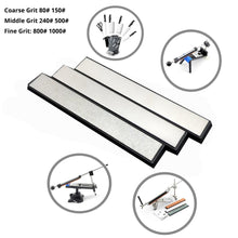 Load image into Gallery viewer, 80-2000 Grit 3pcs Kitchen Tool Knife Sharpener Edge Diamond Whetstone Sharpening Stones for Ruixin Pro Knife Sharpener System