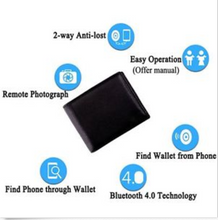 Load image into Gallery viewer, Genuine Leather High Quality Anti Lost Intelligent Bluetooth Purse