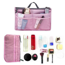 Load image into Gallery viewer, Lady Travel Insert Handbag Organiser Purse Large Liner Storage Bags