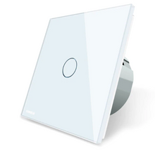 Load image into Gallery viewer, Wall Touch Switch Luxury White Crystal Glass