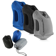 Load image into Gallery viewer, Inflatable Travel Sleeping Bag Portable Cushion Neck Pillow