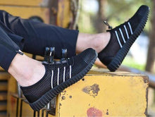 Load image into Gallery viewer, TitaniumX® Military Grade Breathable Safety Shoes