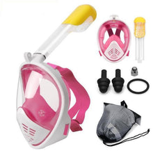 Load image into Gallery viewer, Full Face Snorkel Mask