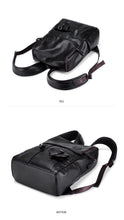 Load image into Gallery viewer, Men's Leather USB Charging Backpack - Anti Theft