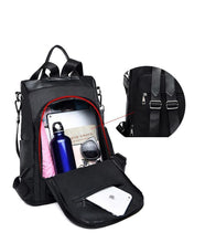 Load image into Gallery viewer, Women's Anti-theft Oxford Backpack - Water Resistant