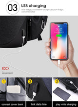 Load image into Gallery viewer, ARCTIC HUNTER Anti Theft USB Charging Backpack