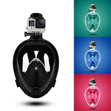 Load image into Gallery viewer, Full Face Snorkel Mask