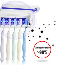 Load image into Gallery viewer, Toothbrush Sterilizer Automatic Aqueezer Toothbrush Holder
