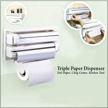 Load image into Gallery viewer, Three-way Roll Holder and Dispenser
