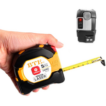 Load image into Gallery viewer, 2-in-1 Infrared Tape Measure Electronic Laser Level Tape Measure Infrared Rangefinder Measuring Tape
