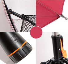 Load image into Gallery viewer, Anti-UV Sunny and Rainy Long-handle Umbrella With Fan
