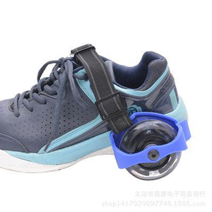 Children Wheel Heel Roller Light Adjustable Skates