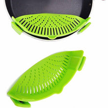 Load image into Gallery viewer, Silicone Pot Strainer - Clip-On Strainer
