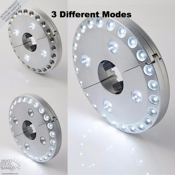 Super Bright Patio LED Umbrella Light - A Must Have for Outdoor Activities!