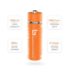 Load image into Gallery viewer, AA Battery Power Bank
