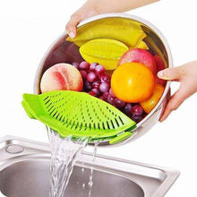 Load image into Gallery viewer, Silicone Pot Strainer - Clip-On Strainer
