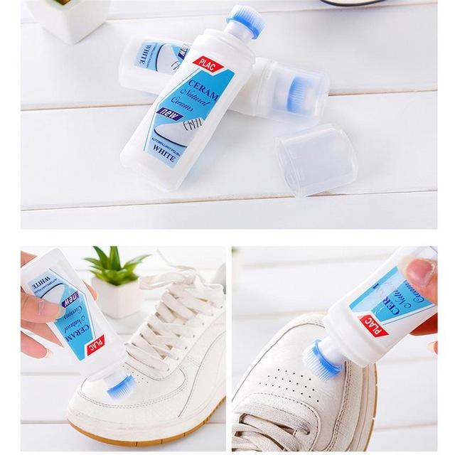 White shoe cleaner