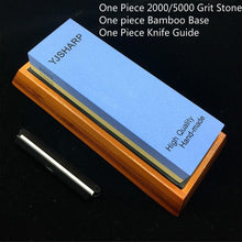 Load image into Gallery viewer, Adaee Size 7.1'*2.4*1.1 One Piece Double Sides Knife Sharpener Whetstone Sharpening Stones
