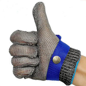 5 LevelSteel WireCut Prevention Gloves