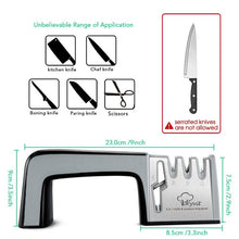 Load image into Gallery viewer, 4 in 1 Diamond Coated&amp;Fine Ceramic Rod Knife Shears
