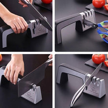 Load image into Gallery viewer, 4 in 1 Diamond Coated&amp;Fine Ceramic Rod Knife Shears
