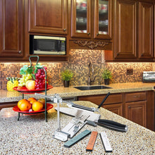 Load image into Gallery viewer, Knife Sharpener Professional All Iron Steel Kitchen Sharpening System Tools

