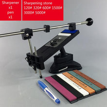 Load image into Gallery viewer, Ruixin Pro II Professional Knife Sharpener chef Knife Sharpening System Pencil Apex edge Sharpener 4 whetstone stones bars

