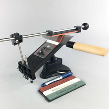 Load image into Gallery viewer, Ruixin Pro II Professional Knife Sharpener chef Knife Sharpening System Pencil Apex edge Sharpener 4 whetstone stones bars
