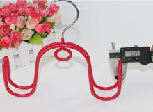Load image into Gallery viewer, Colorful Non Slip Plastic Coated Stainless Steel Hangers for Shoes
