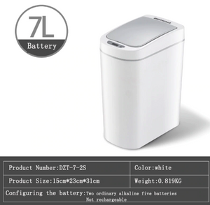 Waterproof Induction Trash Can DZT-7-2S