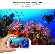 Load image into Gallery viewer, 40m Anti-Pressure Explosion-proof Diving Mobile Phone Case
