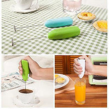 Load image into Gallery viewer, Milk Frother Egg Beater Mini Whisk Coffee Cooking Tools
