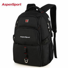 Load image into Gallery viewer, Men's Water Resistant Backpack with USB Charging &amp;amp

