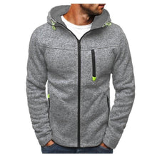 Load image into Gallery viewer, Fashion Men's Sweatshirts Zipper Hoodies Bodybuilding Jogger Workouts Cotton Fleece Hoody Hooded Sweatshirt Men Clothes Hombre
