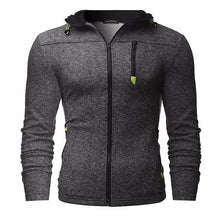 Load image into Gallery viewer, Fashion Men's Sweatshirts Zipper Hoodies Bodybuilding Jogger Workouts Cotton Fleece Hoody Hooded Sweatshirt Men Clothes Hombre
