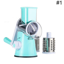 Load image into Gallery viewer, Multifunctional  Roller Shredder Round Mandoline Slicer Potato Vegetable  Cheese Slicer  Kitchen Tool Manual Kitchen Accessories
