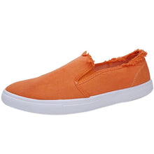 Load image into Gallery viewer, Men's Single Shoes College Style Canvas White Shoes Student Shoes
