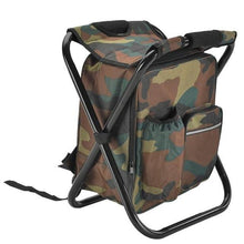 Load image into Gallery viewer, Folding Chair Backpack
